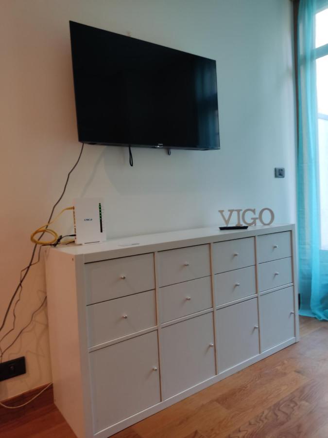 비고 Pleno Centro, Terraza, Principe, 5 Min Casco Vello Y Estacion Ave 아파트 외부 사진